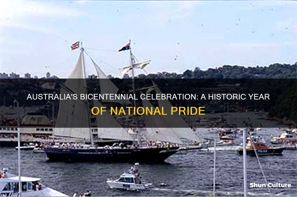 what year was the bicentennial celebrated in australia