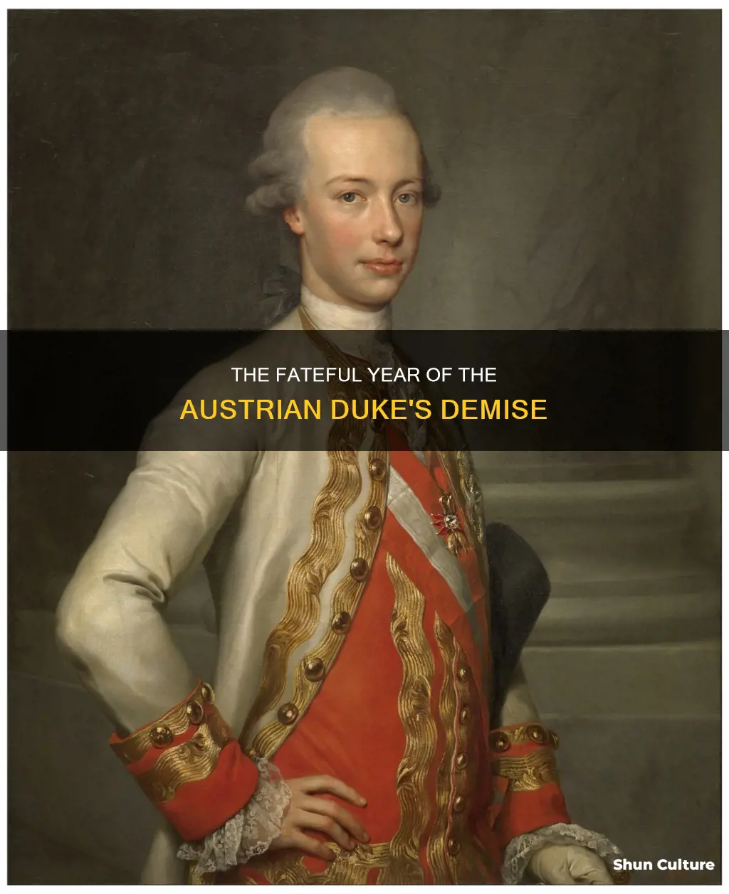 what year was the duke of austria killed