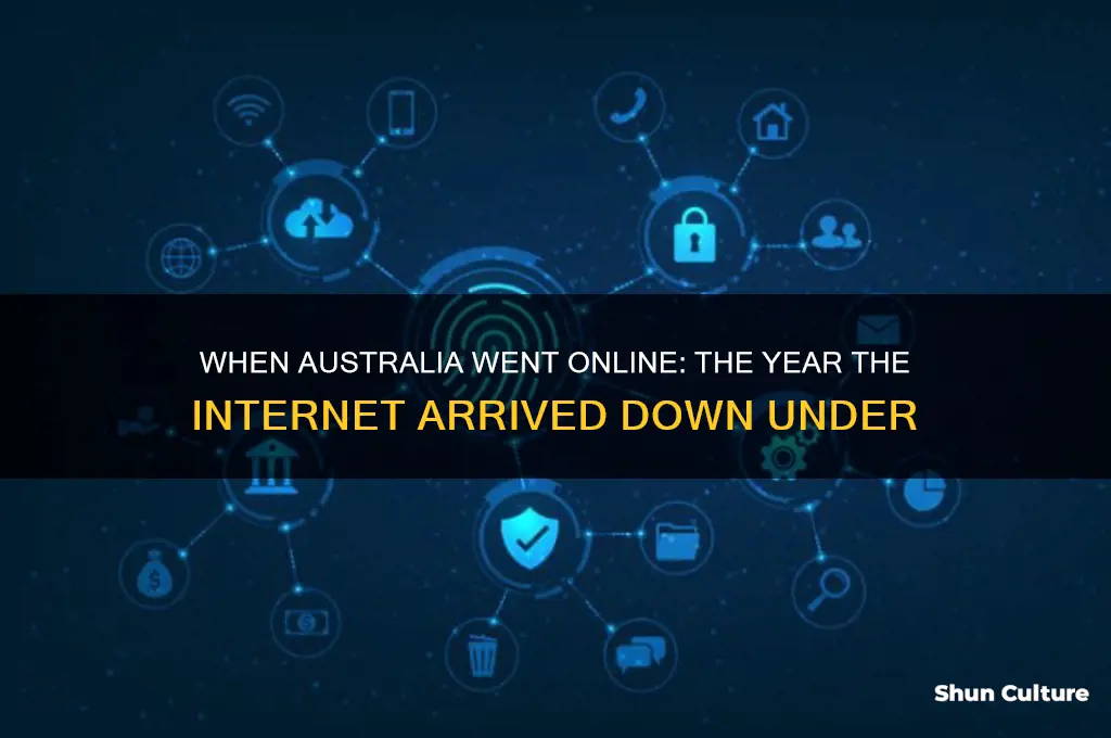 what year was the internet launched in australia