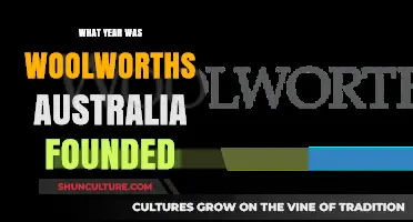 Woolworths Australia: A Look at Its Founding Year and History
