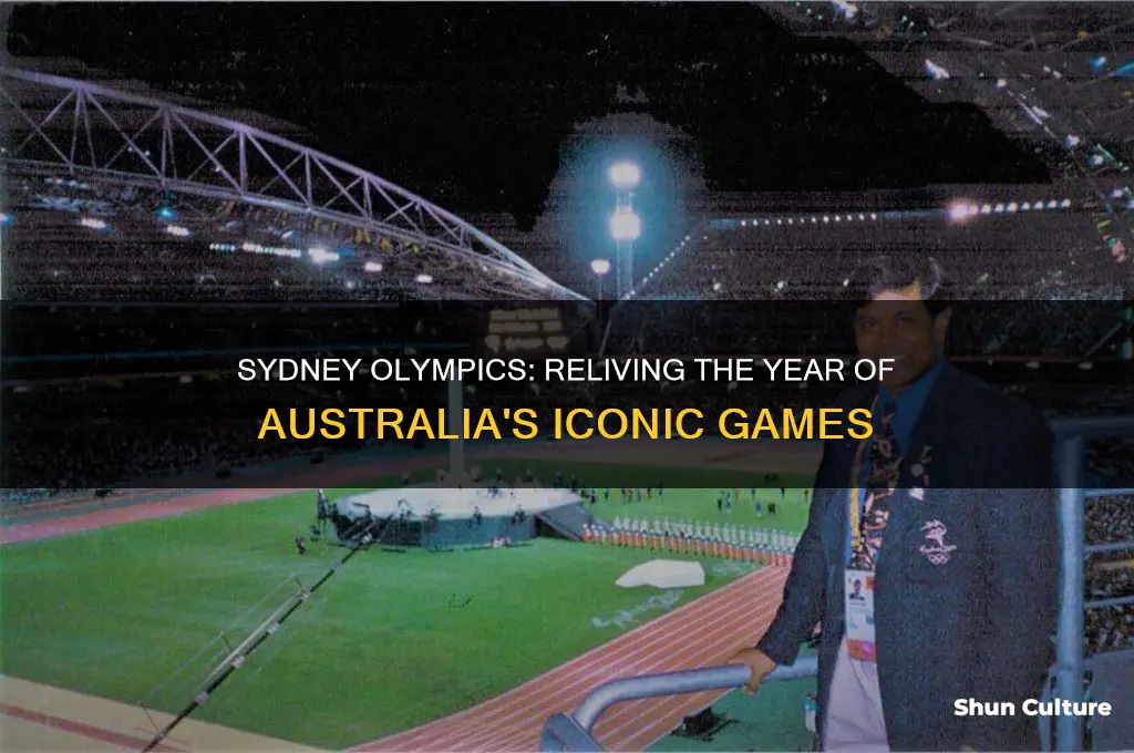 what year were the olympics in sydney australia