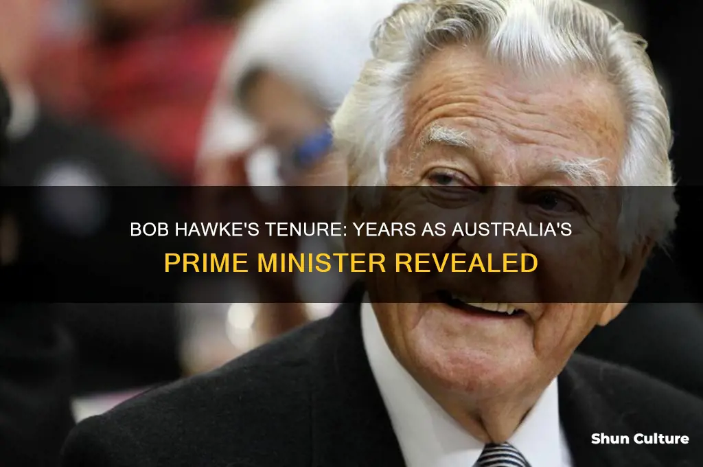 what years did bob hawke serve as australian prime minister