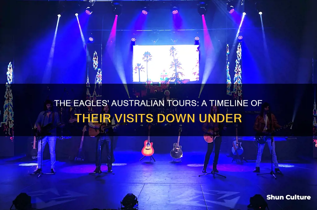 what years did the eagles tour australia
