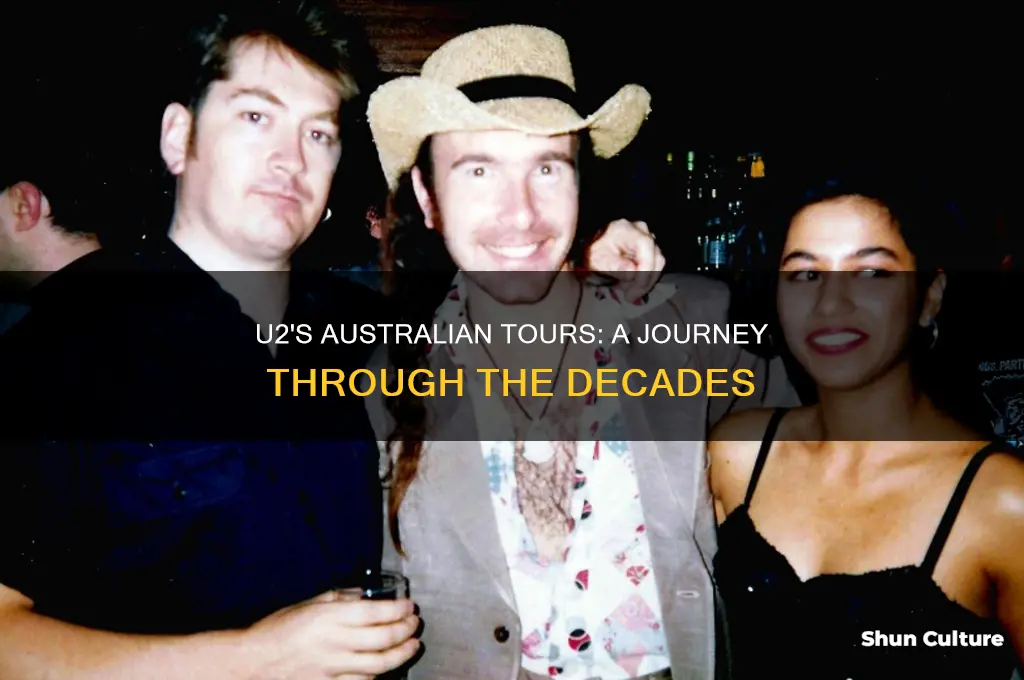 what years did u2 tour australia