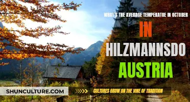 Hilzmannsdorf, Austria: October's Average Temperature Revealed