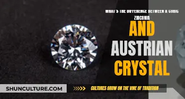 Cubic Zirconia vs. Austrian Crystal: Unveiling the Sparkling Differences