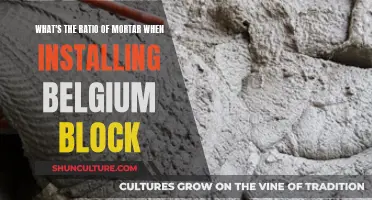Mastering Mortar Mix: The Key to Perfectly Installed Belgium Blocks