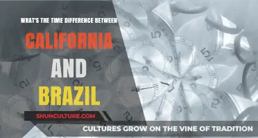 California to Brazil: Understanding the Time Zone Difference Explained