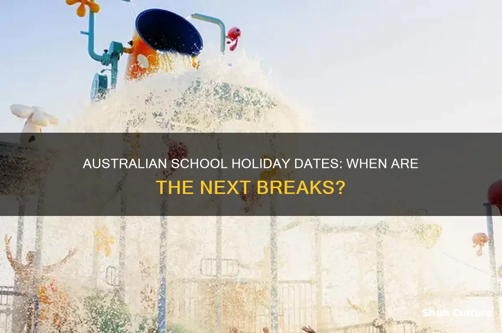 when are australian schools going on vacation