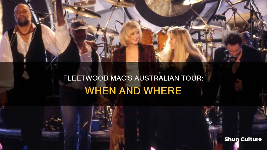 when are fleetwood mac coming to australia