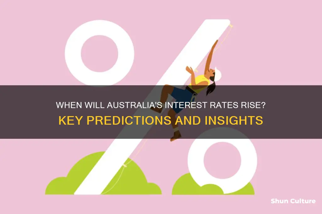 when are interest rates going up in australia