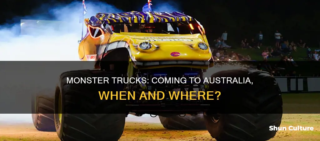when are monster trucks coming to australia