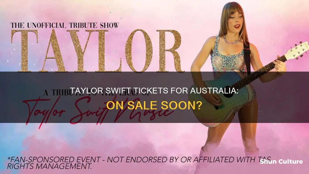 when are taylor swift tickets coming out for australia