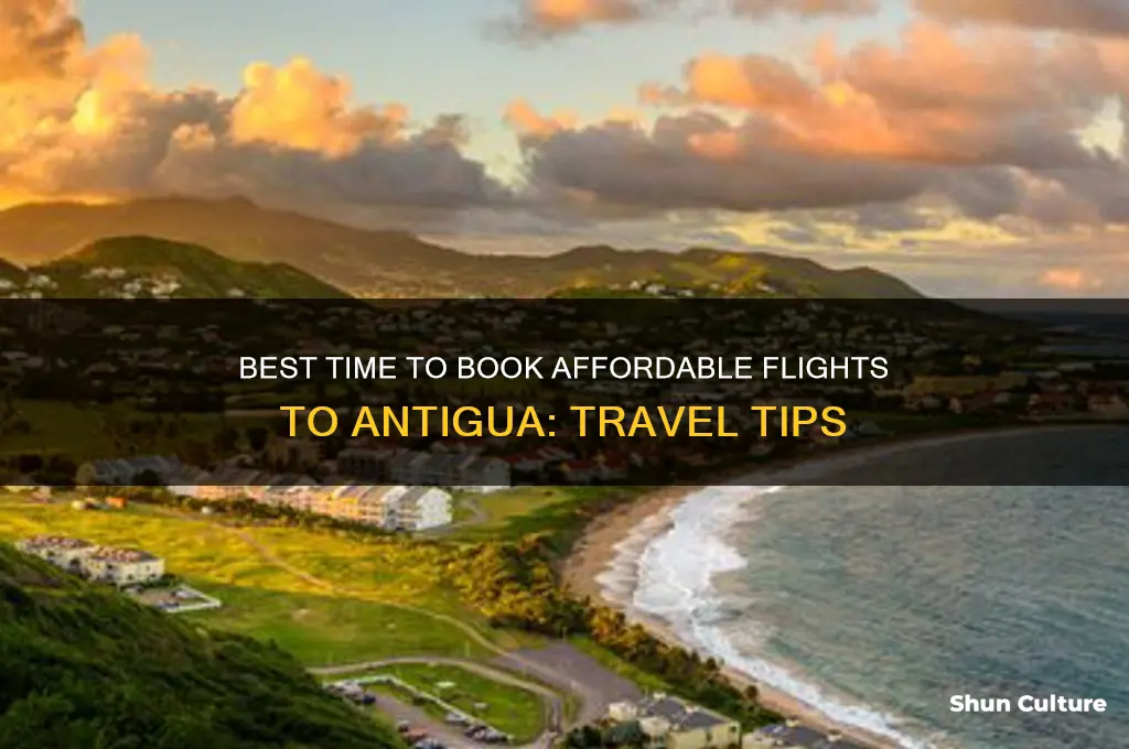 when are the cheap flights to antigua