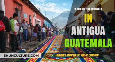 Antigua Guatemala's Vibrant Festivals: Dates, Traditions, and Celebrations Guide