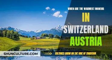 Summer Heat: When to Enjoy Warmth in Switzerland and Austria