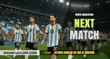 Argentina's Upcoming Showdown: Date and Details Revealed