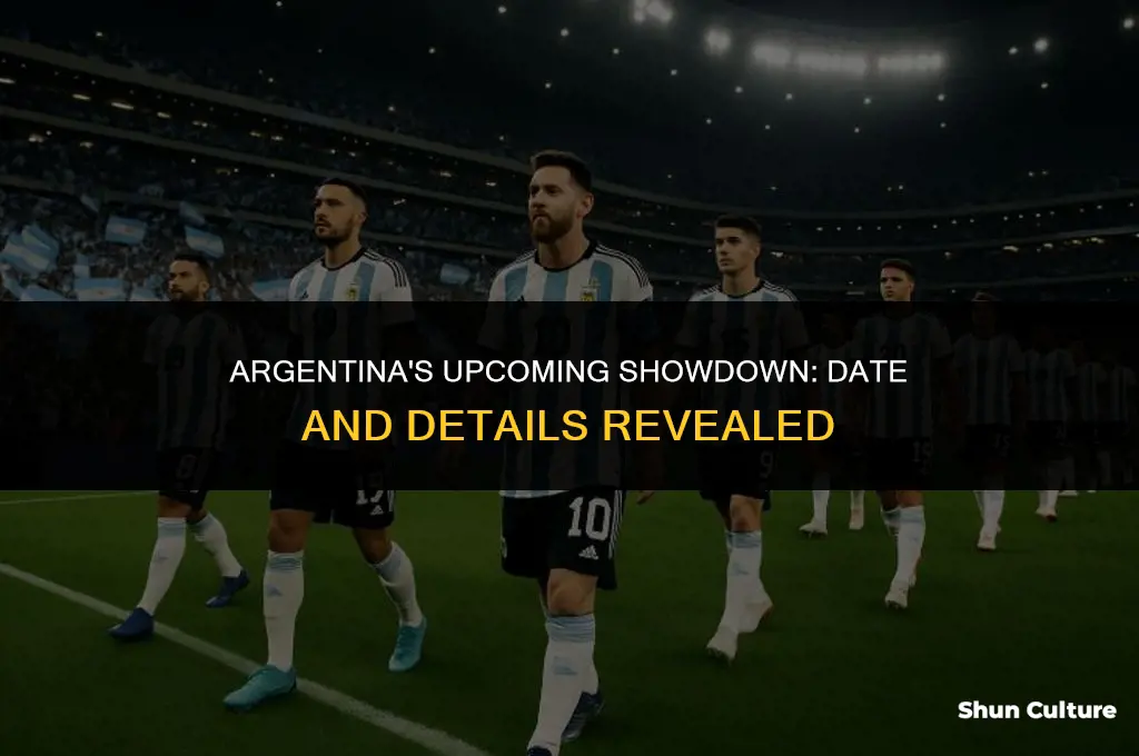 when argentina next match