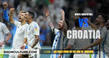 Argentina vs Croatia: A Thrilling Showdown on the Soccer Field