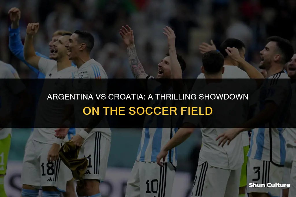 when argentina vs croatia