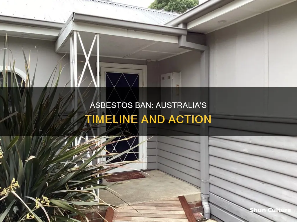 when asbestos banned in australia