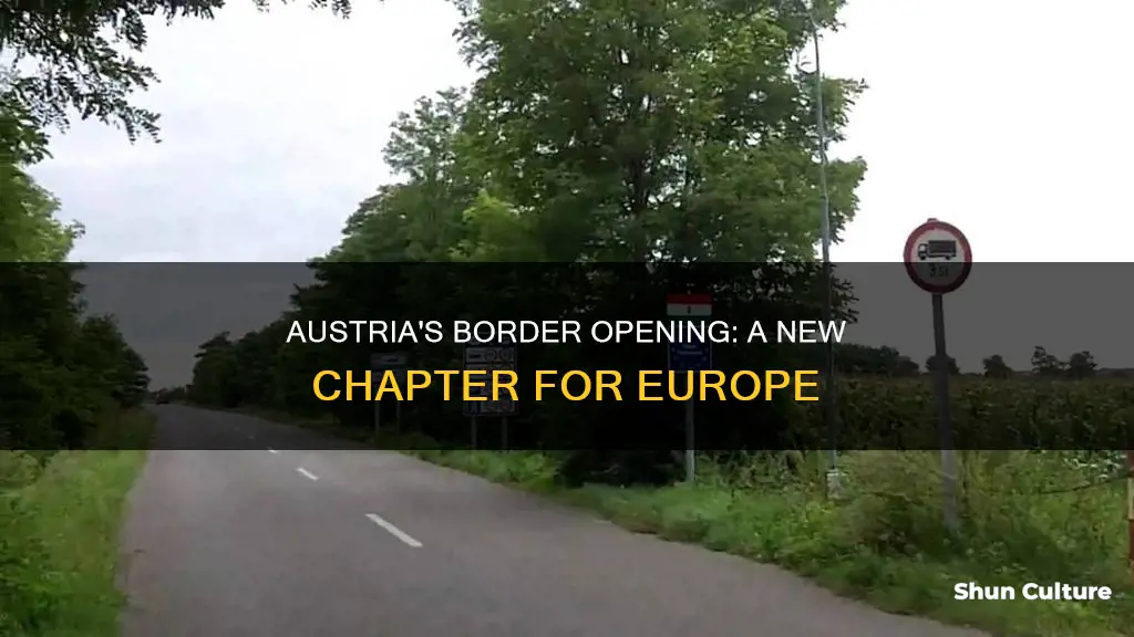 when austria open borders