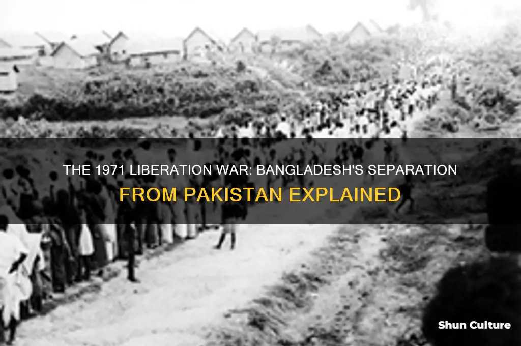 when bangladesh divided from pakistan
