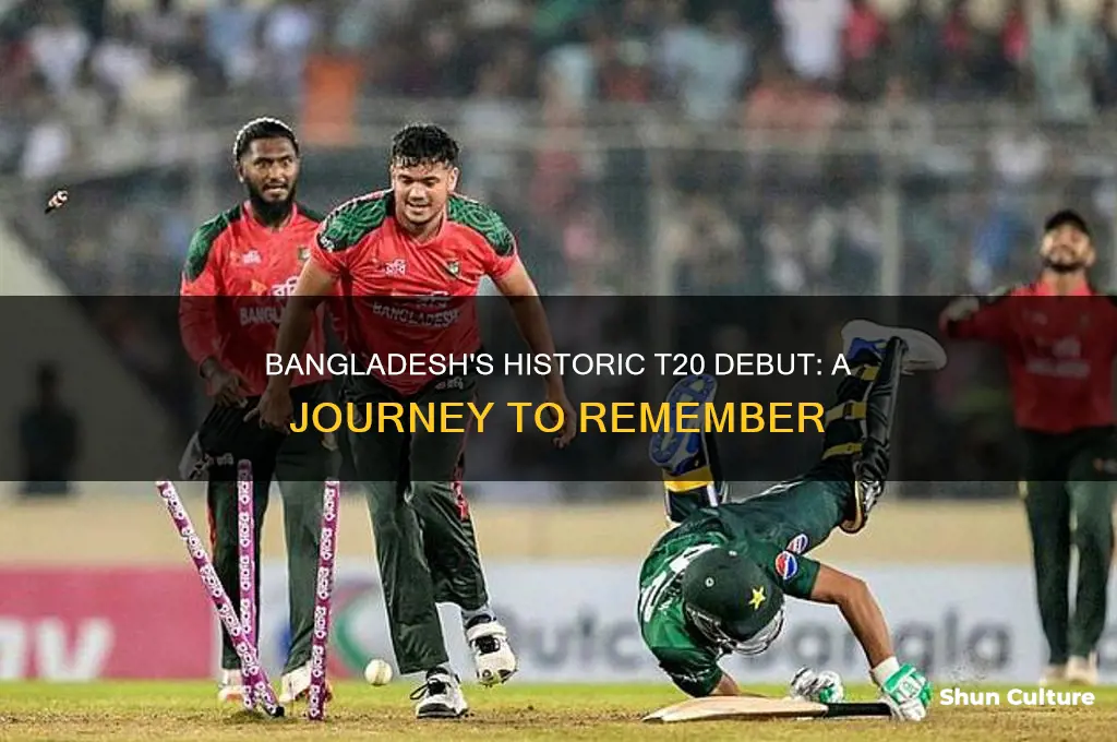 when bangladesh played first t20 match
