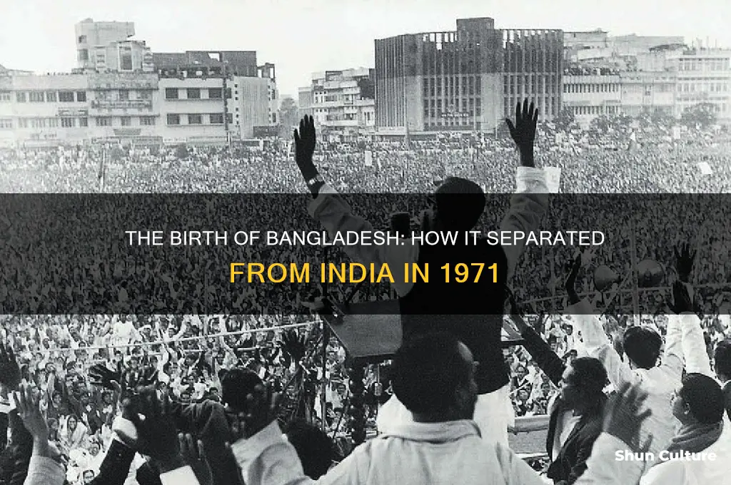 when bangladesh separate from india
