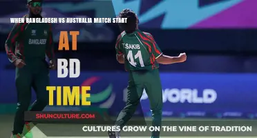 Bangladesh vs Australia Match Start Time in Bangladesh Revealed