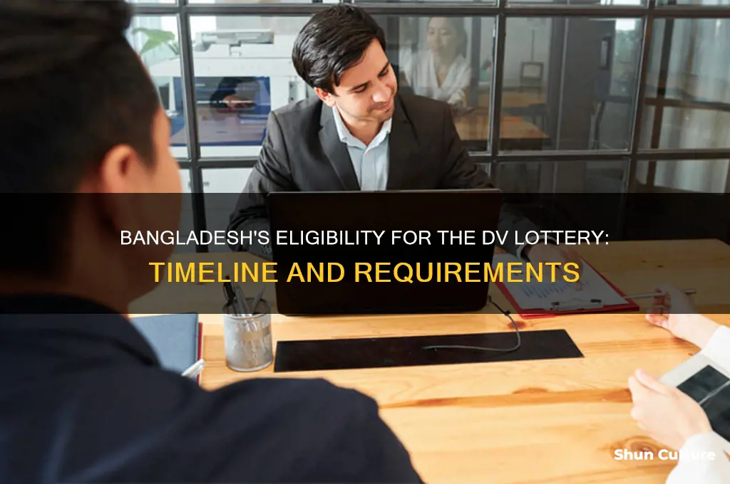 when bangladesh will be eligible for dv lottery
