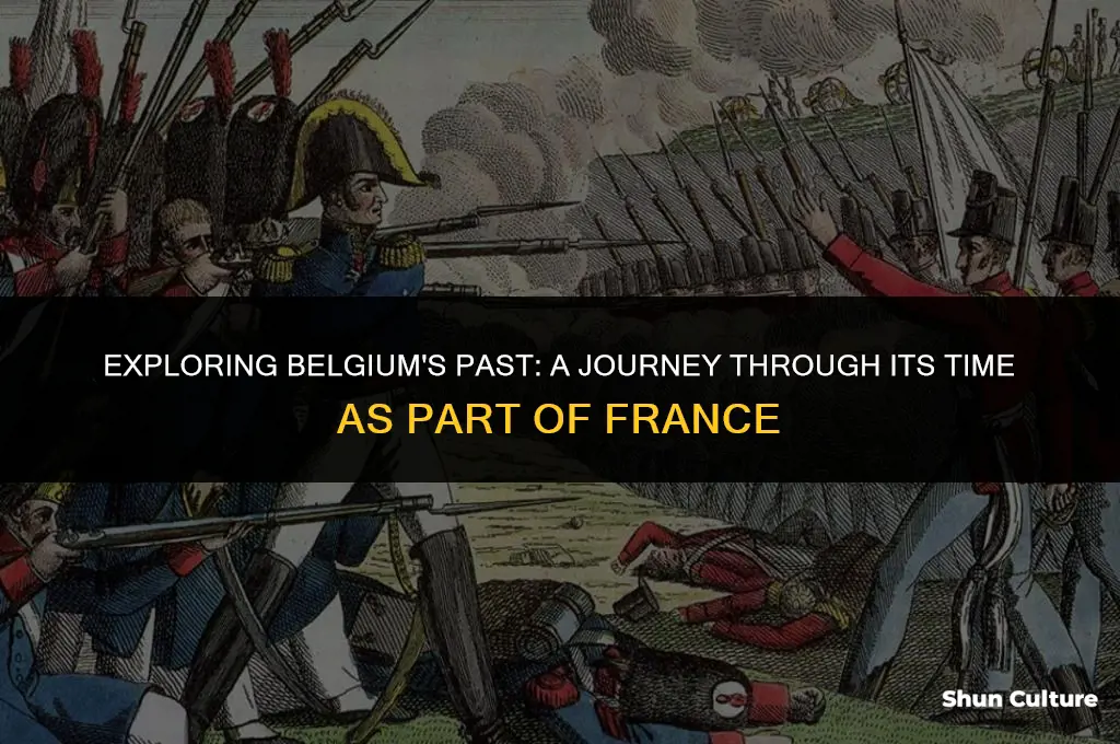 when belgium was part of france