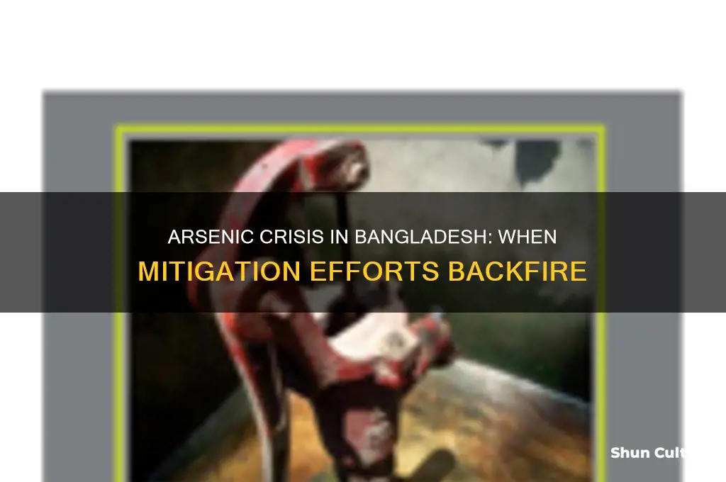 when best intentions go awry arsenic mitigation in bangladesh