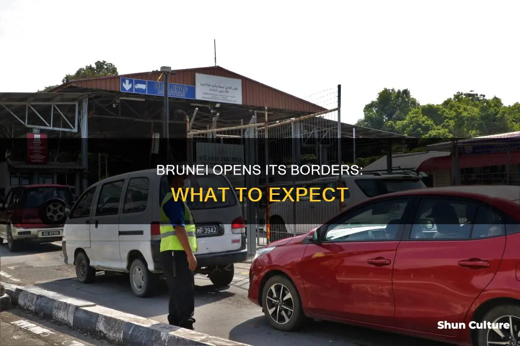 when brunei open border