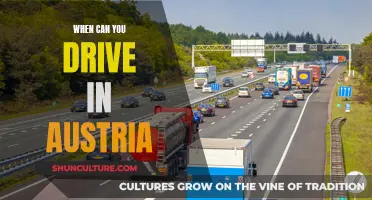 Austria's Driving Rules: When Can You Hit the Road?