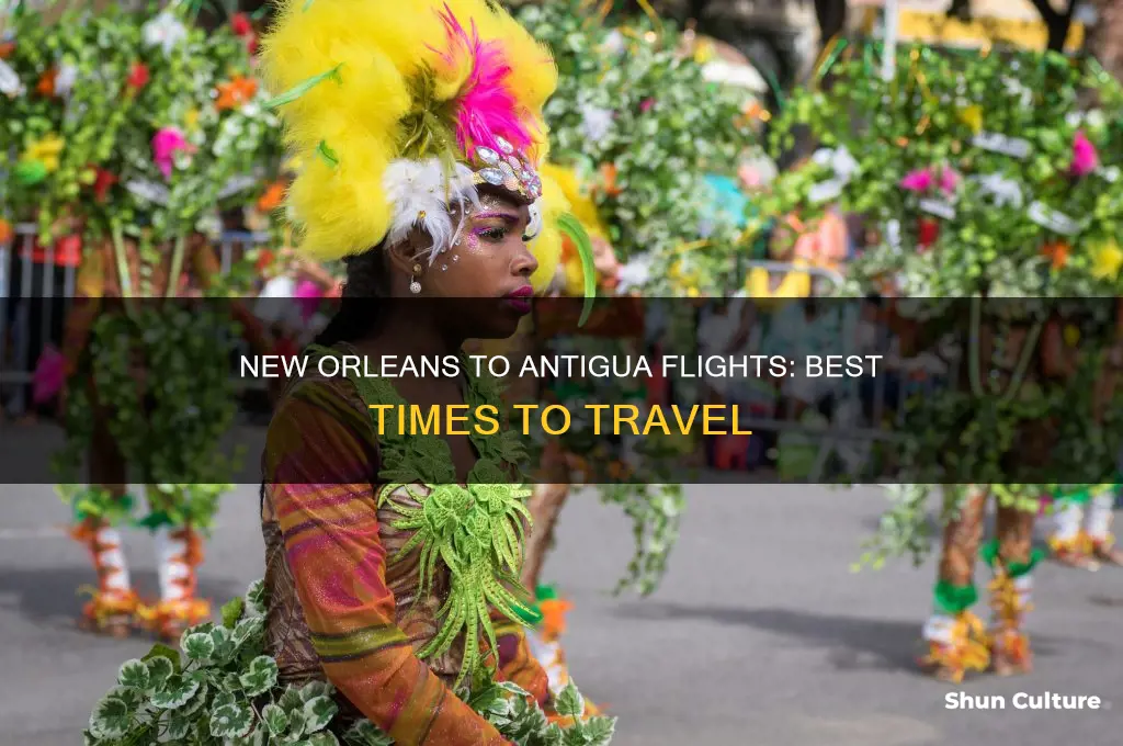 when can you fly from new orleans to antigua