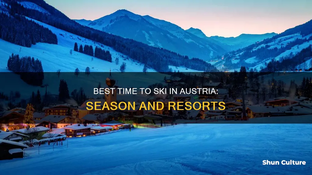 when can you ski in austria
