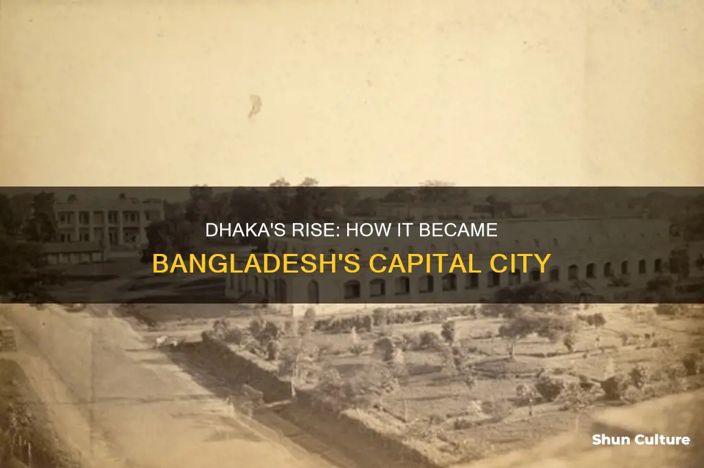 when dhaka became the capital of bangladesh