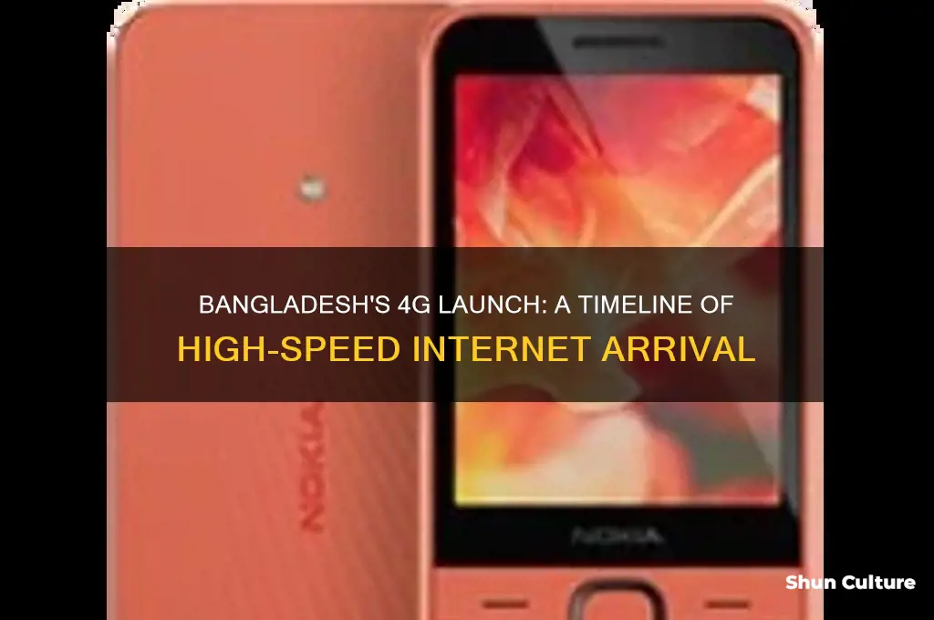 when did 4g come out in bangladesh