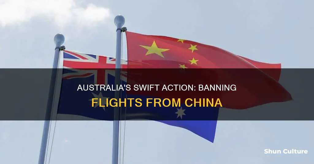 when did australia ban flights from china