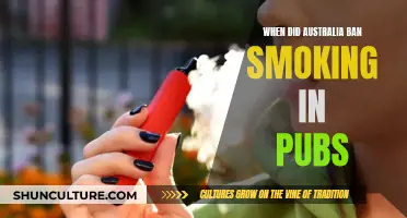Australia's Smoking Ban in Pubs: A Historical Overview