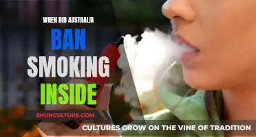 Australia's Indoor Smoking Ban: A Historical Timeline