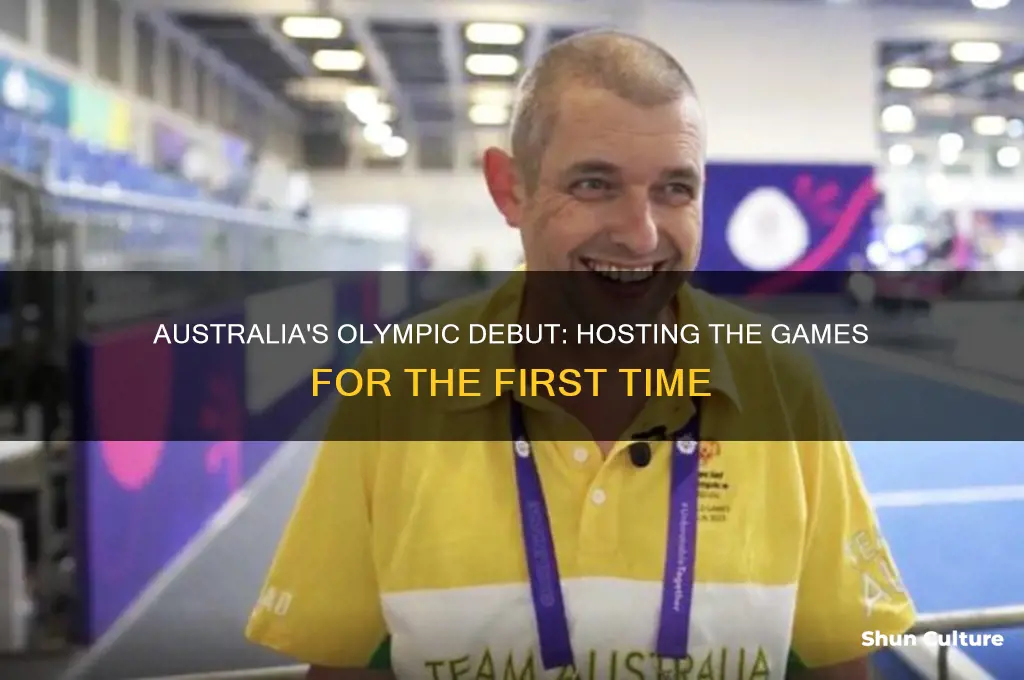 when did australia first host the olympics