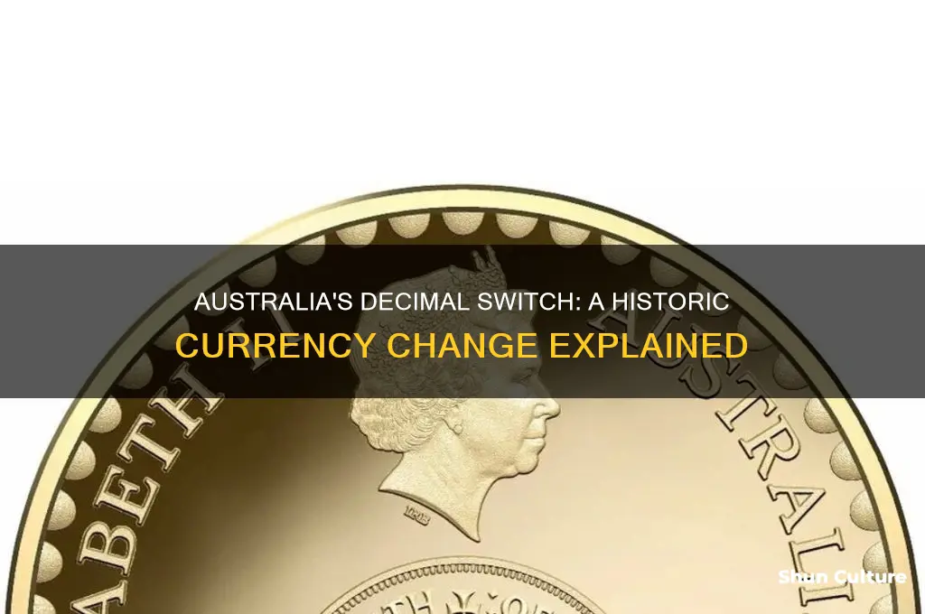 when did australia go decimal