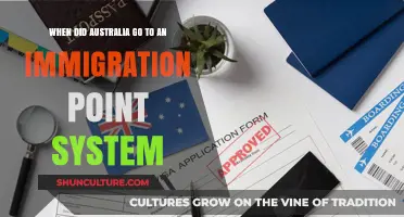 Australia's Shift to Immigration Point System: A Historical Overview