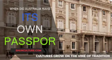 Australian Passport History: A Journey to Self-Sufficiency
