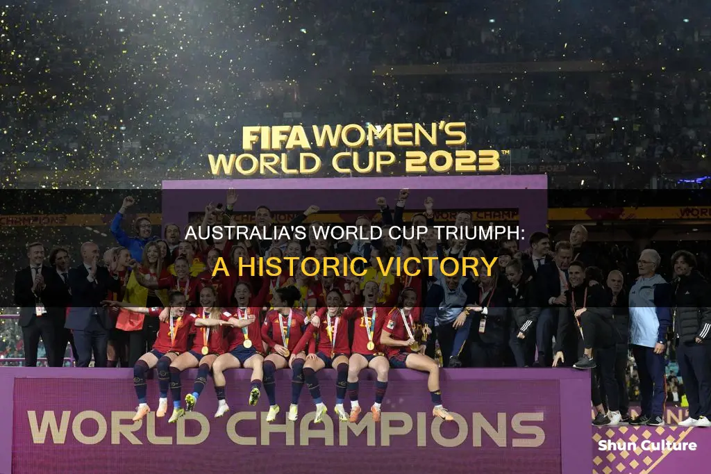 when did australia won world cup
