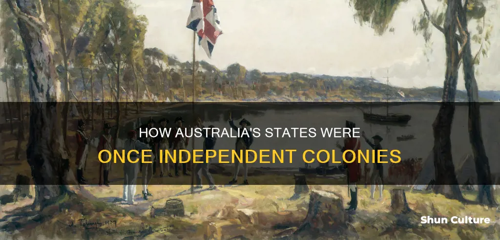 when did australian colonies became states