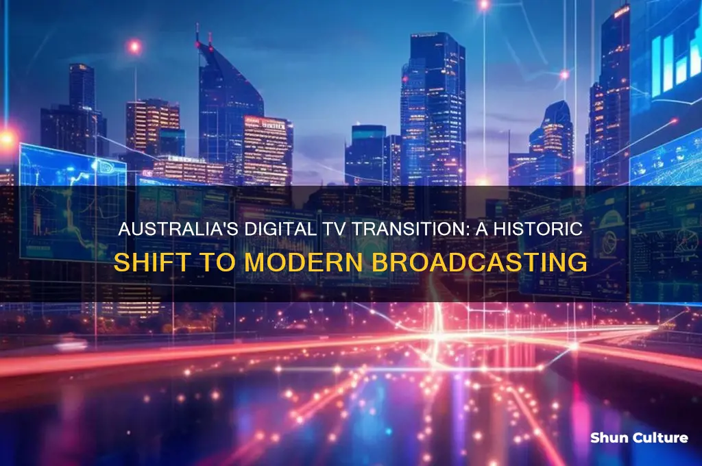 when did australian tv go digital