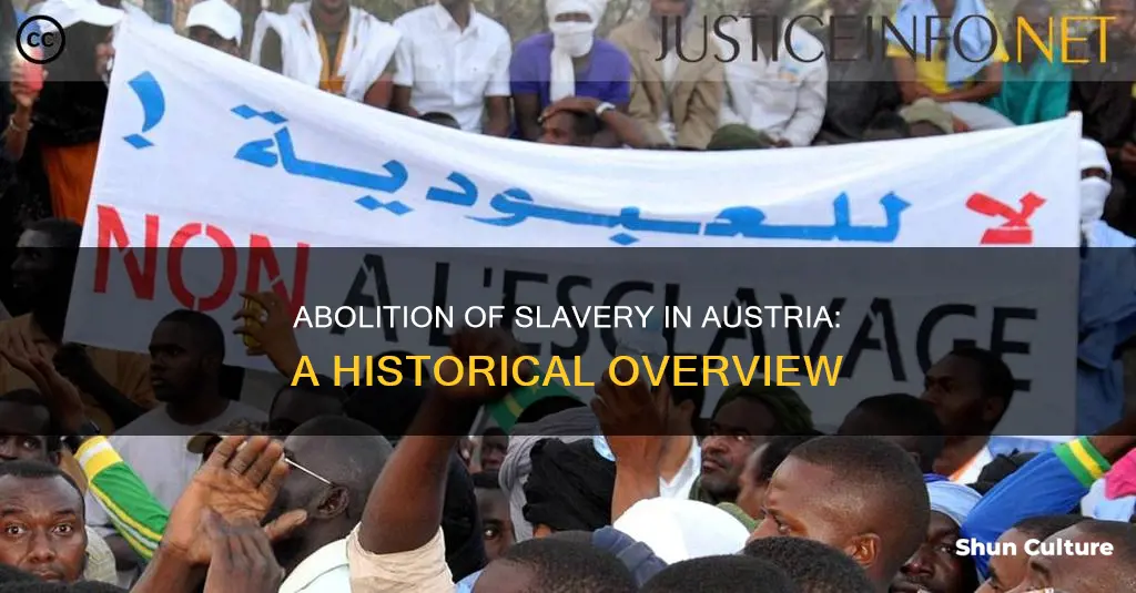 when did austria abolish slavery